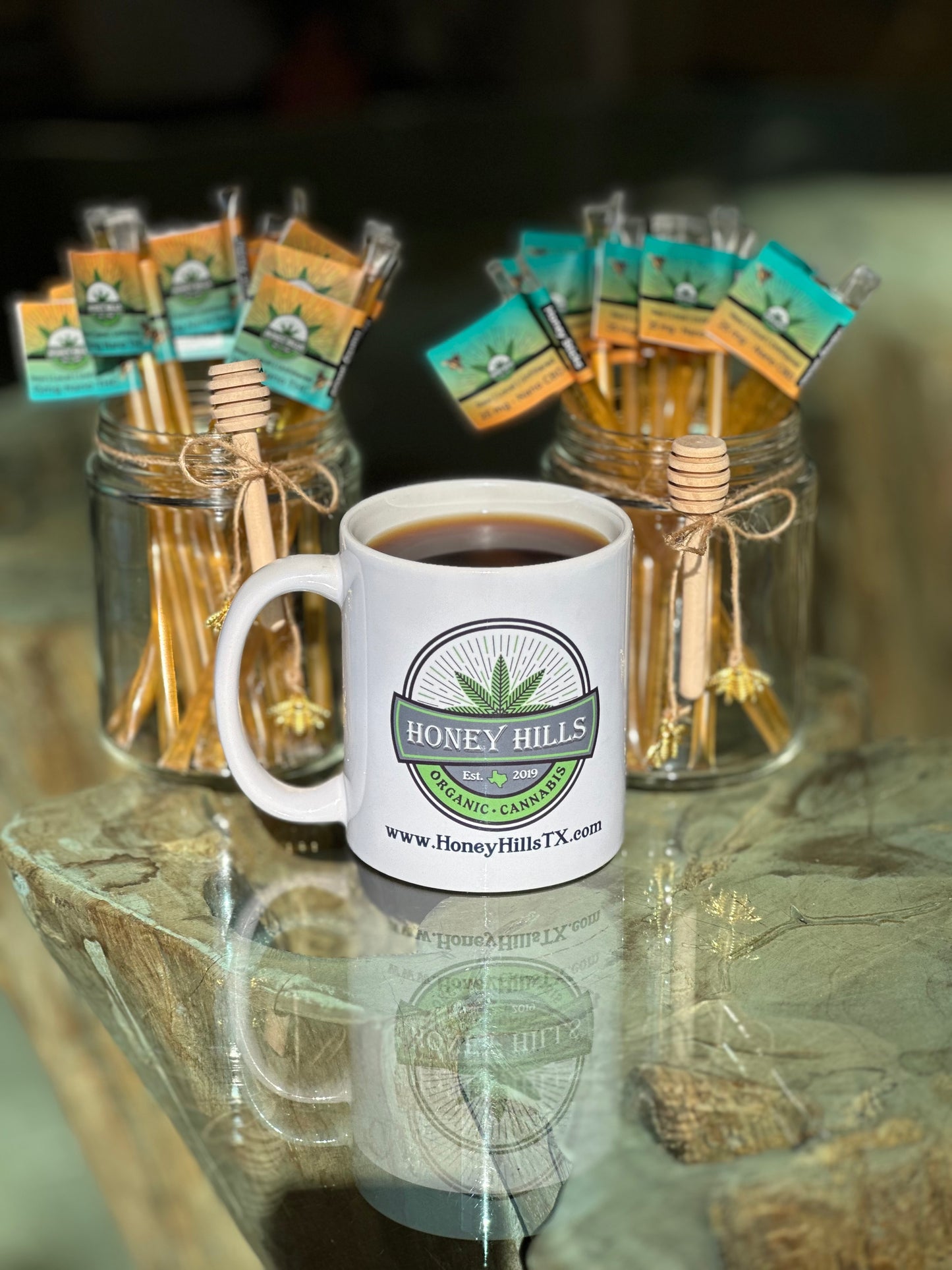 15mg THC Infused Honey Sticks