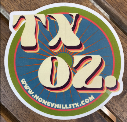 Texas Oz Sticker